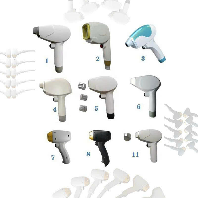 Một Số loại tay cầm máy diode laser